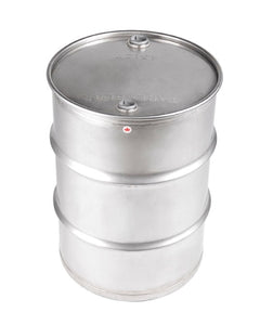 34 GALLON STAINLESS STEEL DRUMS